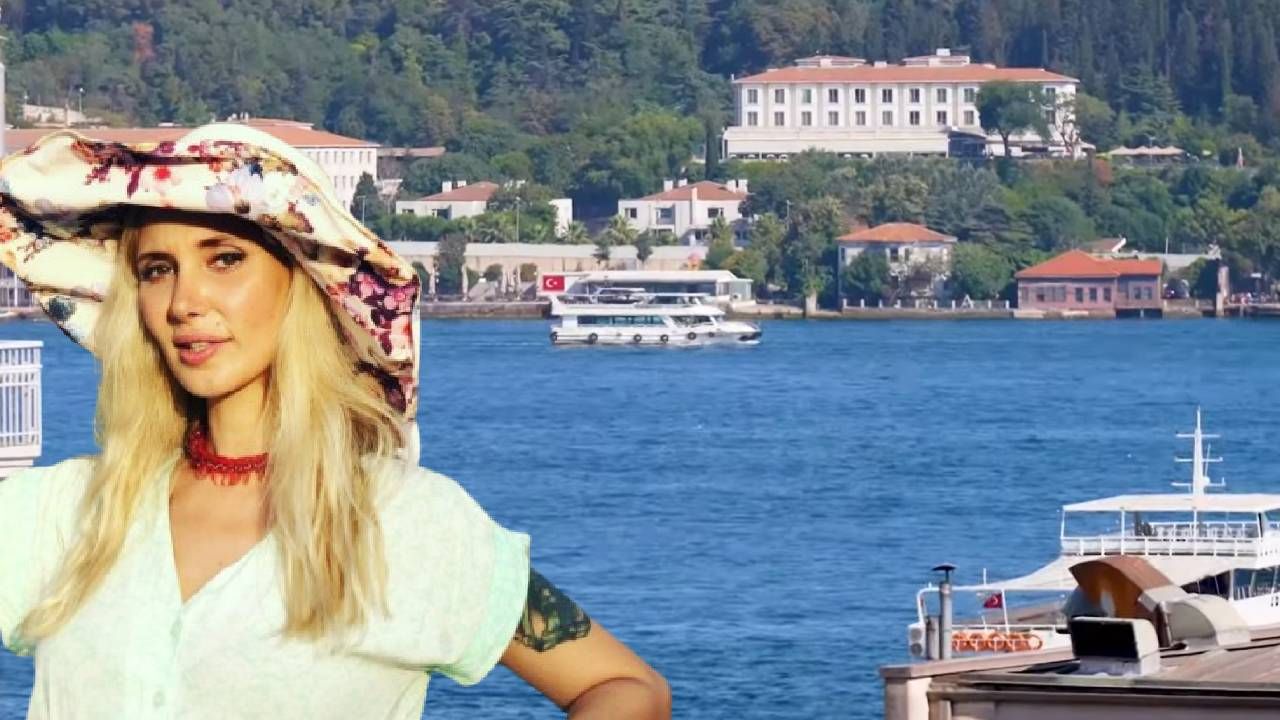 Deniz manzaralı, şömineli ve salıncaklı... Şarkıcı Gökçe’nin masal gibi evi gündem oldu