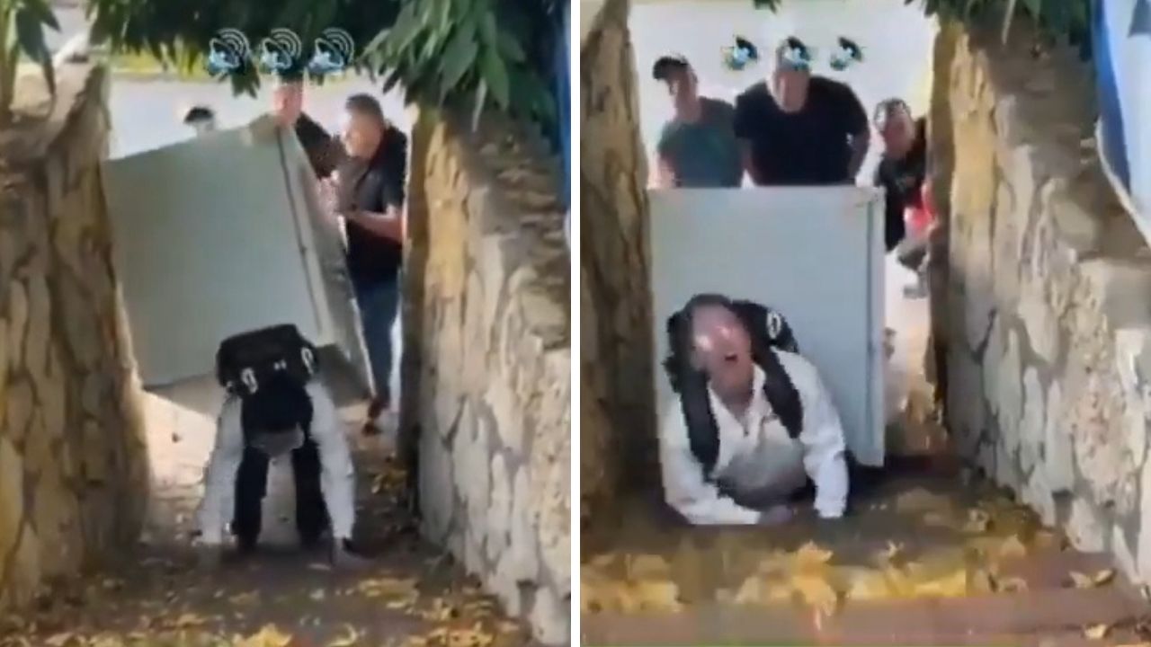 Filistinlilerin eşyalarını çalan İsrailli kabusu yaşadı! O anlar sosyal medyada gündem oldu