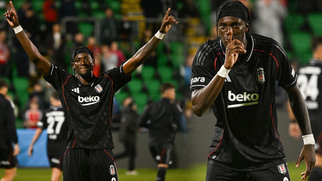 Beşiktaş tarihine geçmesi için 29 dakika yetti: Abraham bunu yapan ilk oyuncu oldu