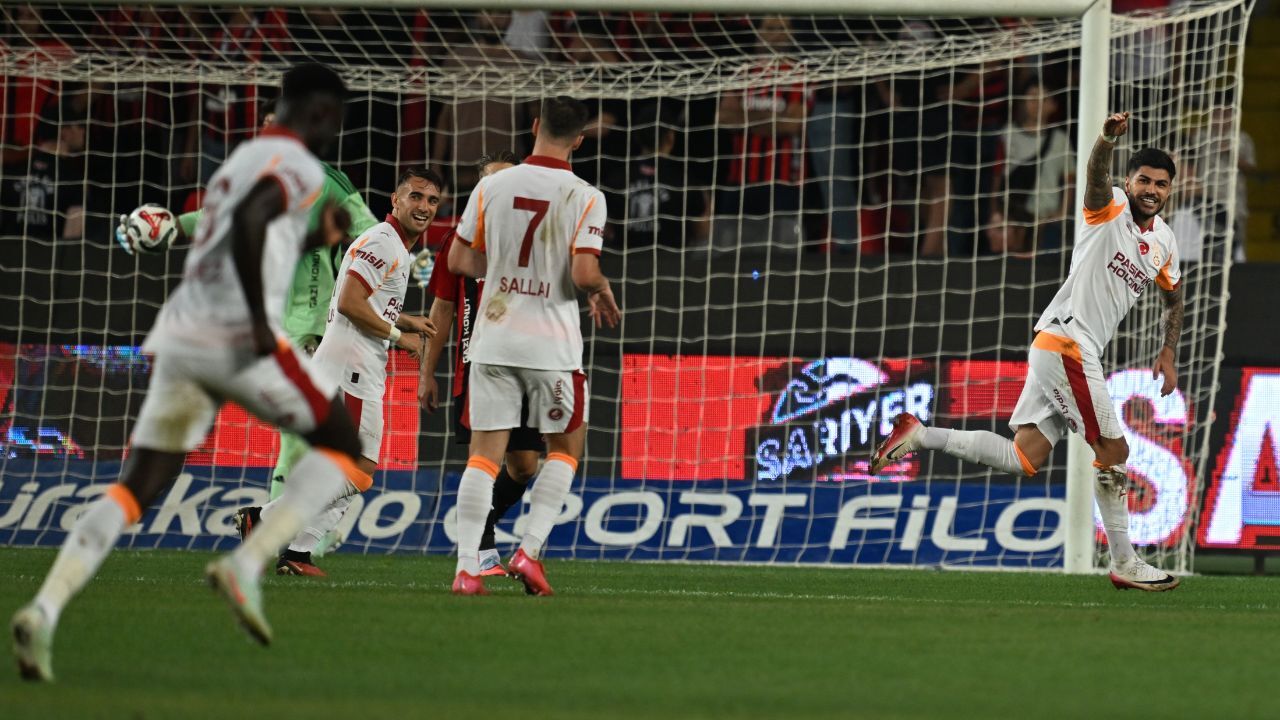 Galatasaray ligin ilk maçında Gaziantep