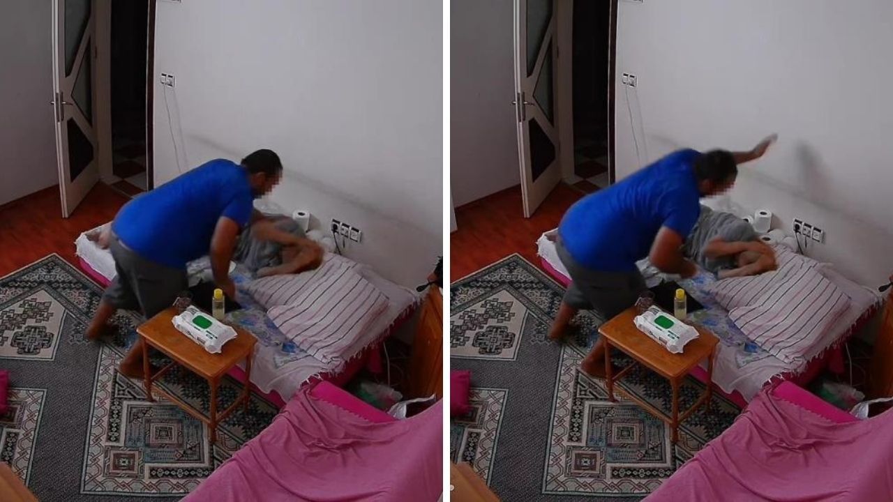 Yatalak kadın, öz oğlu tarafından acımasızca dövülmüştü! Valilik