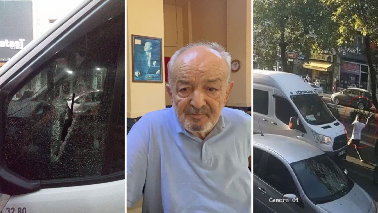 Yol verme tartışması faciaya dönüştü! Baltayla camı kırıp...