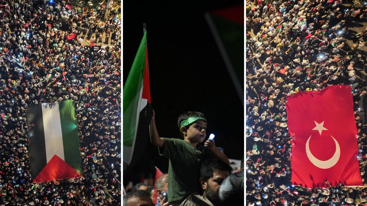 İstanbul Gazze için tek yürek! "Filistinli çocuklar bizi bekliyor"