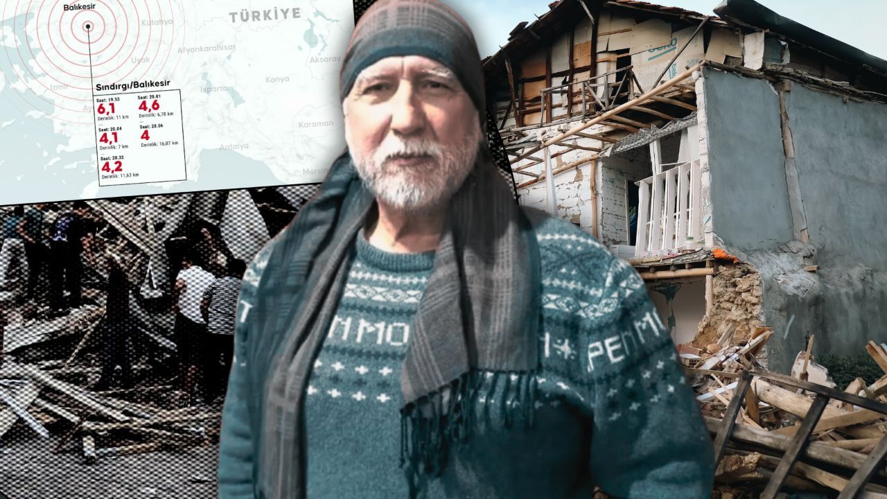 Sındırgı depremi sonrası Şener Üşümezsoy