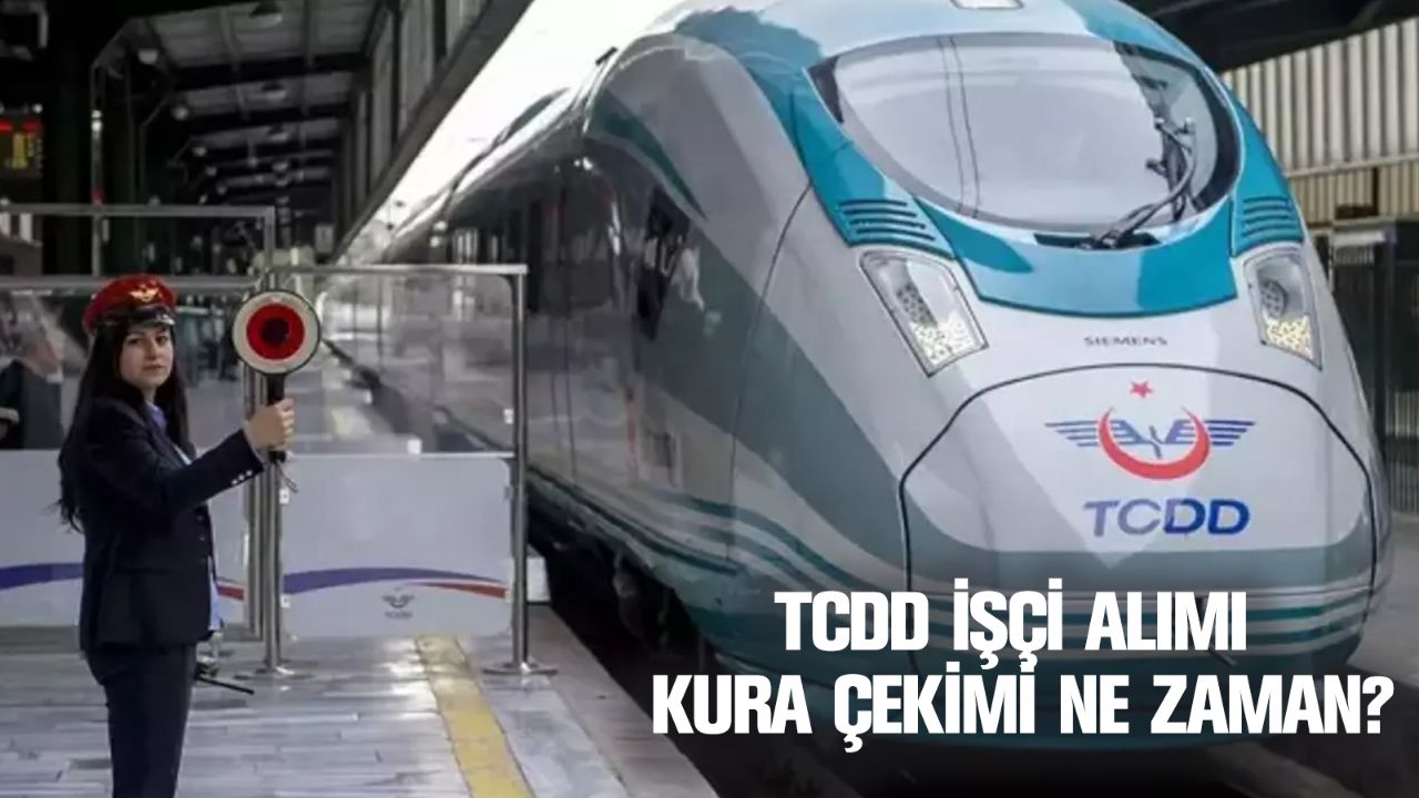 TCDD 229 işçi alımı kura çekimi ne zaman, şartları neler?