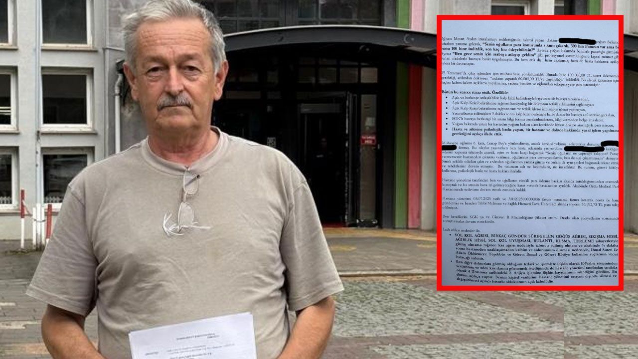 Göğüs ağrısıyla hastaneye gitti, başına gelmeyen kalmadı! “Kalbim durdu, beni taburcu ettiler!”