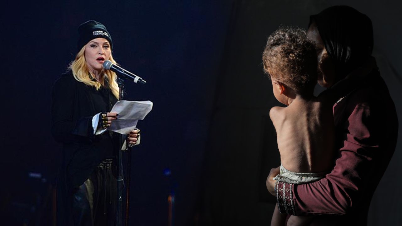 Madonna'dan Papa'ya Gazze çağrısı: Onların acı çekmesini izlemeye dayanamıyorum