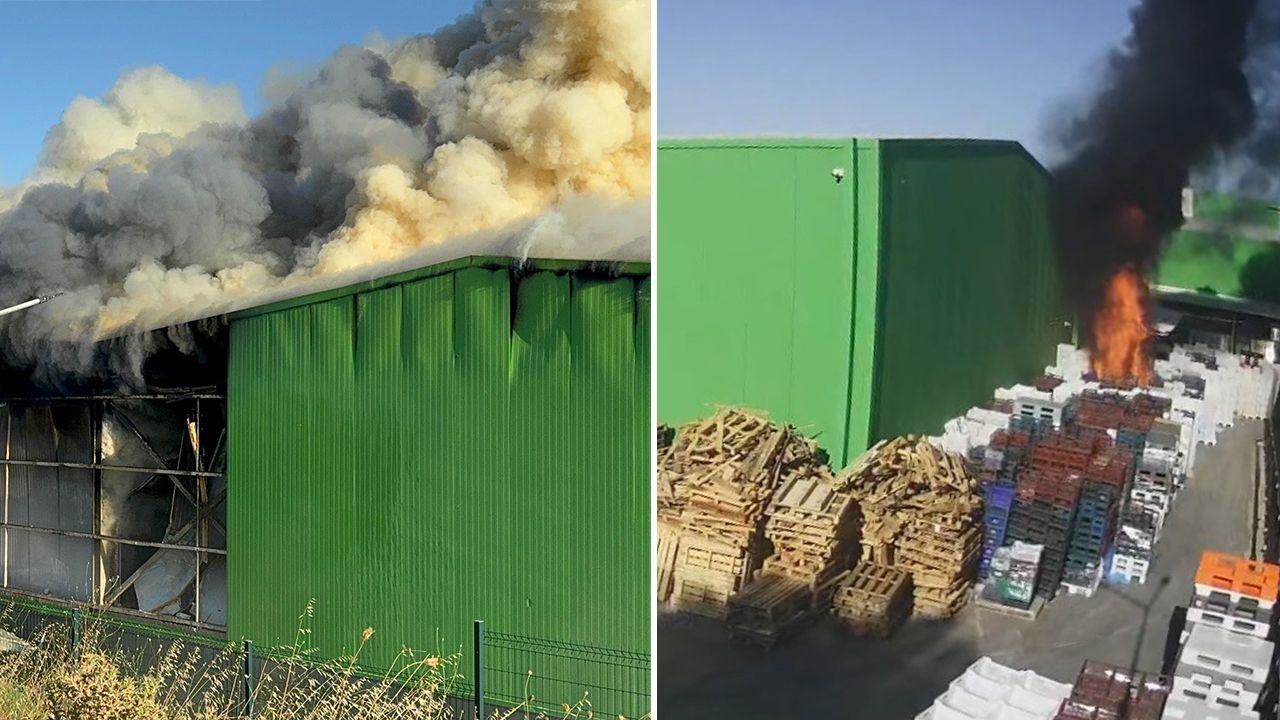 Teksüt fabrikasında yangın 2 can almıştı! O görüntüler ortaya çıktı