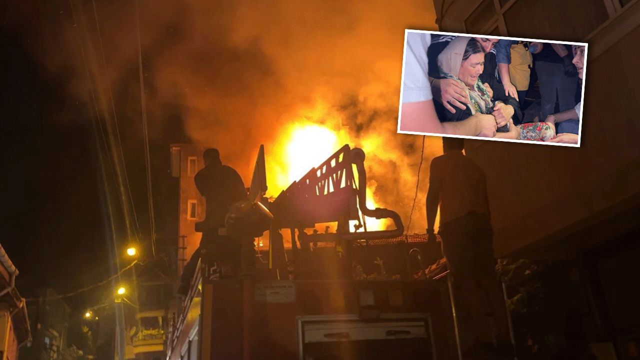 Balıkesir'de korkutan yangın! 2 ev kullanılamaz halde, yavru kediler mahsur kaldı