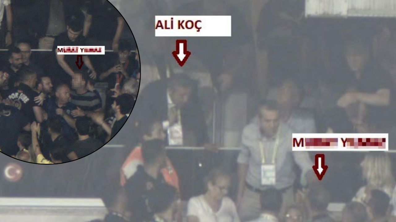 Feyenoord maçında Ali Koç