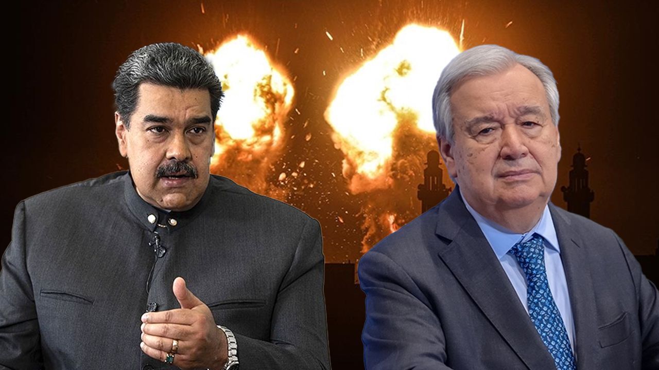 Maduro'dan BM'ye İsrail tepkisi: Netanyahu'nun attığı bombalar Guterres'in ofisine düşüyor