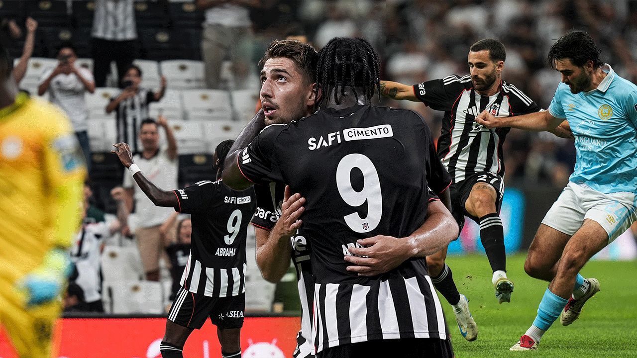 Beşiktaş, taraftarlarının karşısında St.Patricks