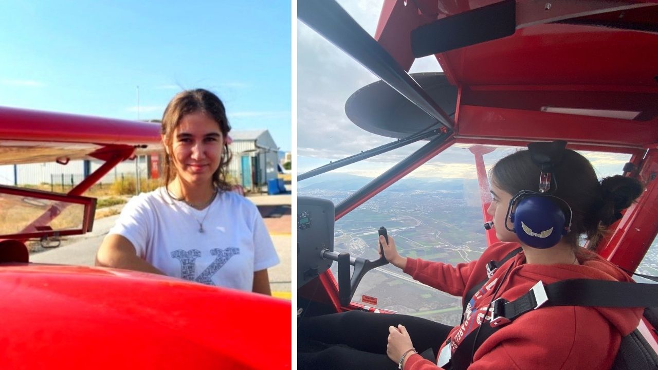 Defne Özcan kimdir, nereli? 17 yaşındaki pilot Defne Özcan'ın hayatı ve biyografisi