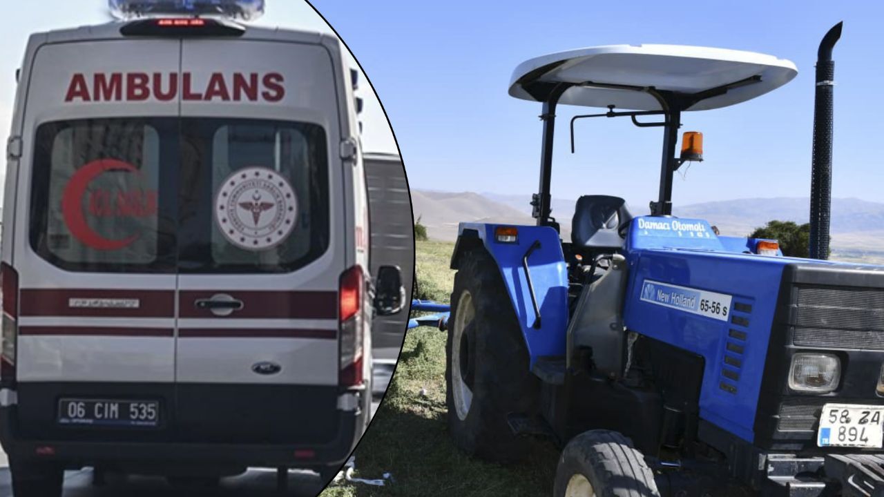 Erzurum'da kahreden olay: 5 yaşındaki kız çocuğu babasının kullandığı traktörün altında kaldı