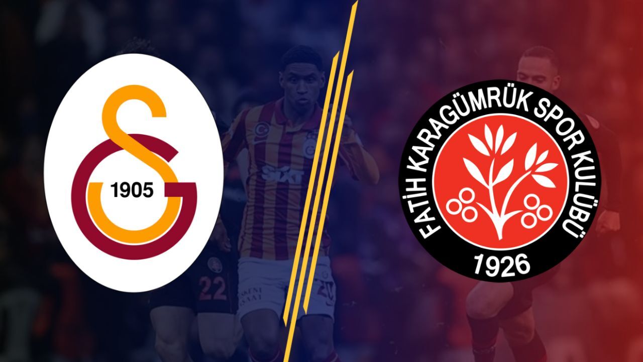 Galatasaray Karagümrük canlı yayın hangi kanalda, saat kaçta? Maçın hakemi Ozan Ergün oldu!