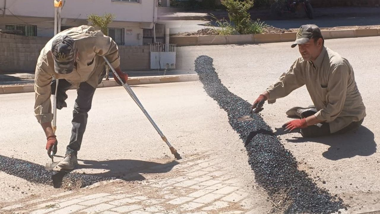 CHP'li belediyenin utancı: Engelli muhtar sürünerek kasis yaptı!