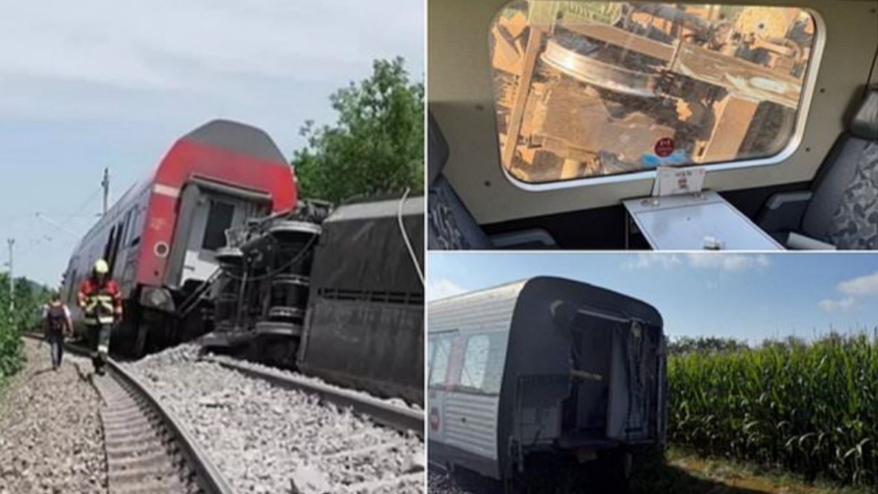 Danimarka’da facia! Tankerle çarpışan yolcu treni raydan çıktı: 1 ölü, çok sayıda yaralı var