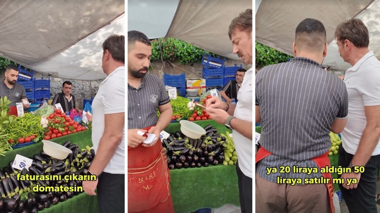 Pazarcıya tepkisi sosyal medyayı bölen Hakan Bahadır: 