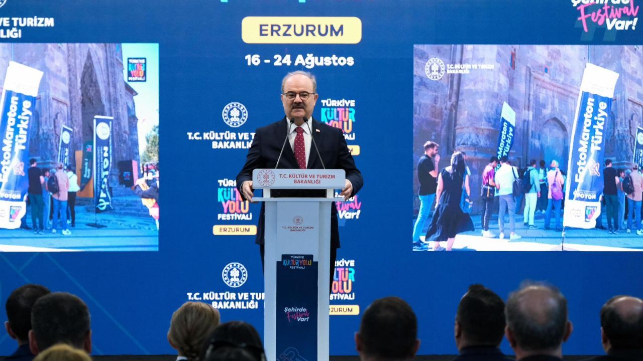 Türkiye Kültür Yolu Festivali ile Erzurum, marka şehir yolunda görseli