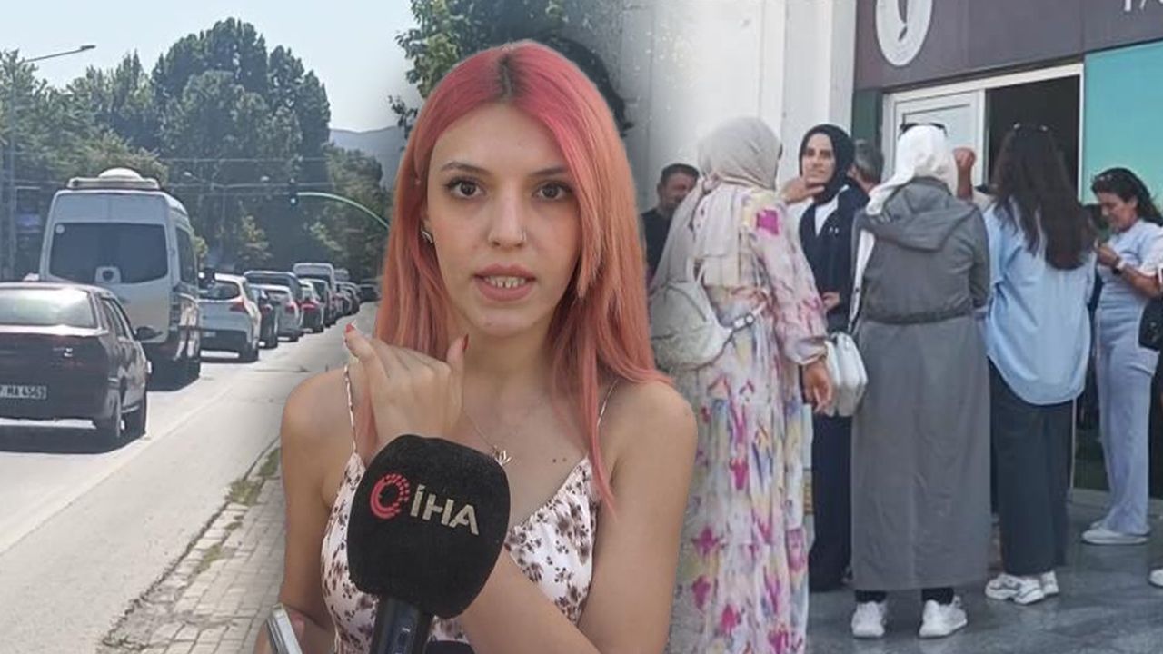 Yalova'da trafik kilitlendi, öğrenciler AÖF sınavına giremedi!