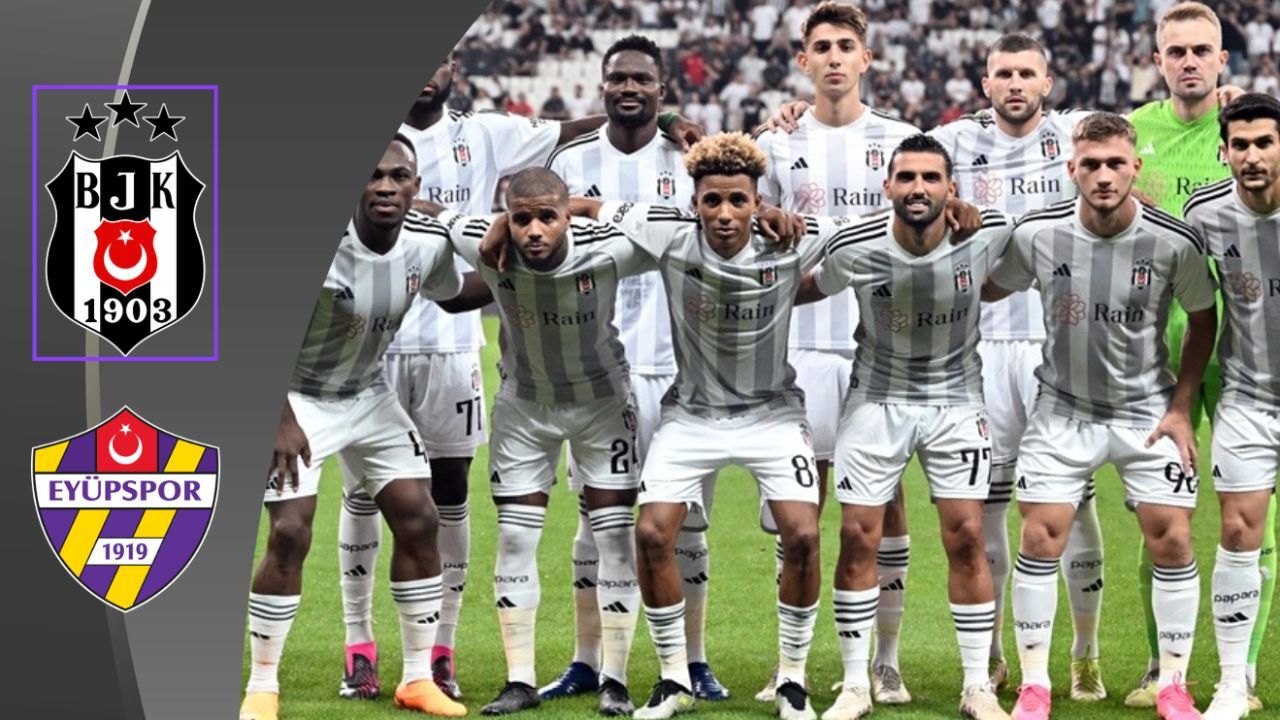 Beşiktaş-Eyüpspor maç kadrosu ilk 11: Beşiktaş maçında kimler eksik, kimler sakat?
