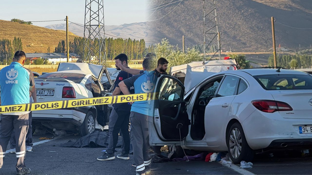Erzurum'da katliam gibi kaza: Kafa kafaya çarpıştılar, can pazarı yaşandı!