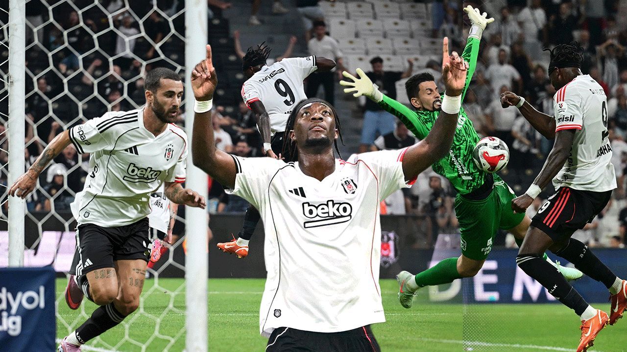 Beşiktaş, çok zorlandığı yeni sezonun ilk maçında Eyüpspor