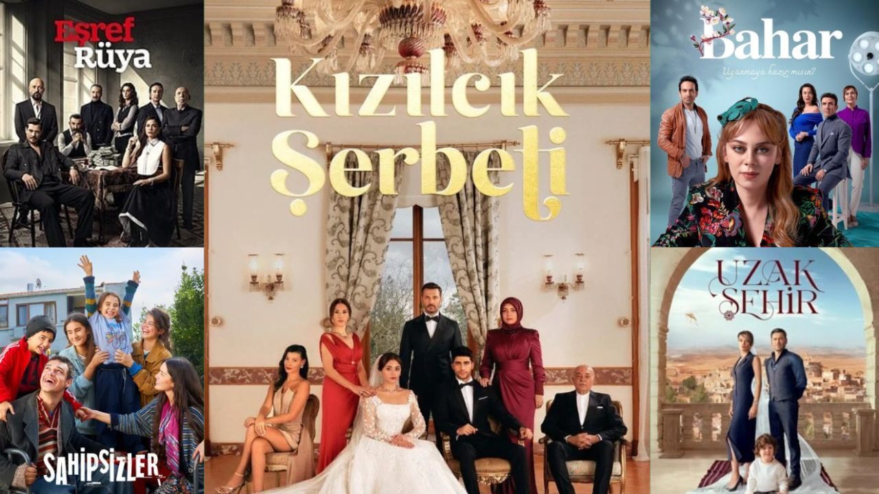 Diziler ne zaman başlayacak? Kızılcık Şerbeti, Bahar, Eşref Rüya, Sahipsizler ve Uzak Şehir yeni bölüm tarihleri
