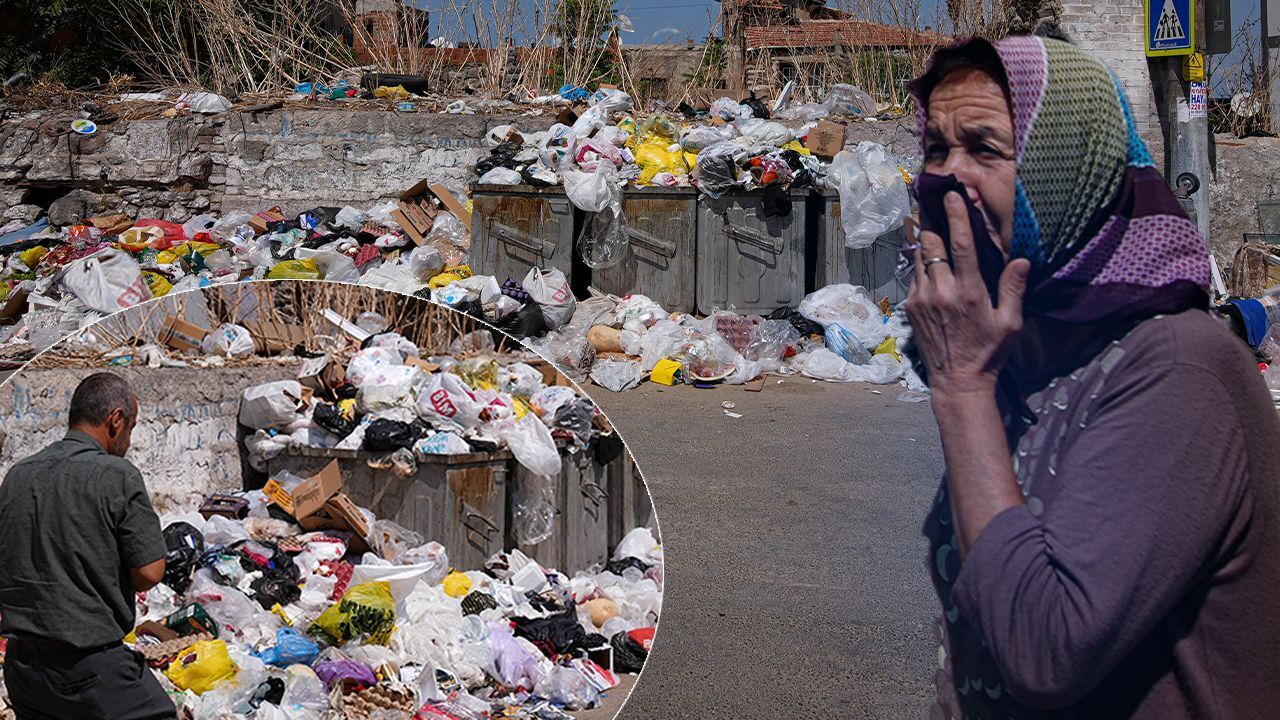 İzmir'de çöp sorunu çözülmüyor derinleşiyor! 1983'ten beri böylesini görmediler