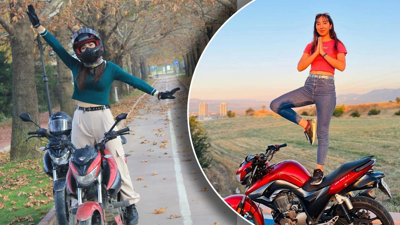 Motosiklet tutkusu sonu oldu! 26 yaşındaki Eda'nın ölümü kahretti