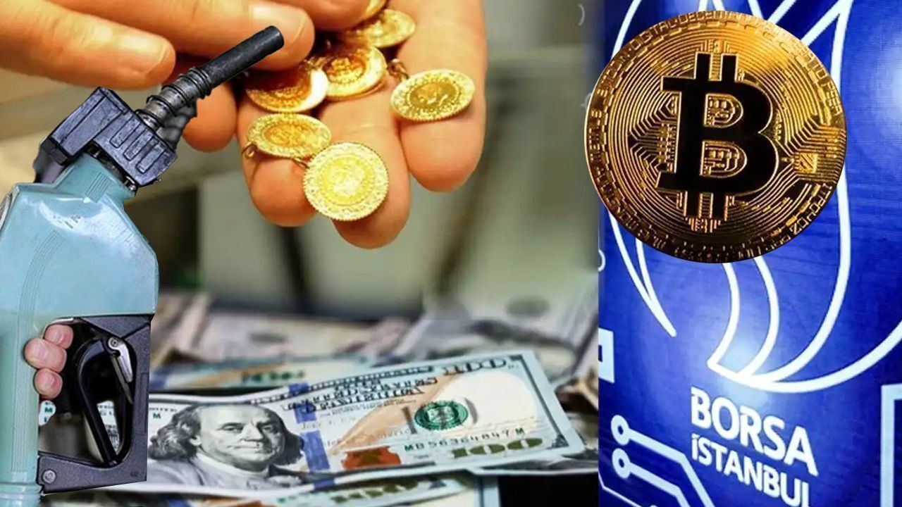 Altın, petrol ve Bitcoin düşüyor! BİST 100, günü yükselişle tamamladı