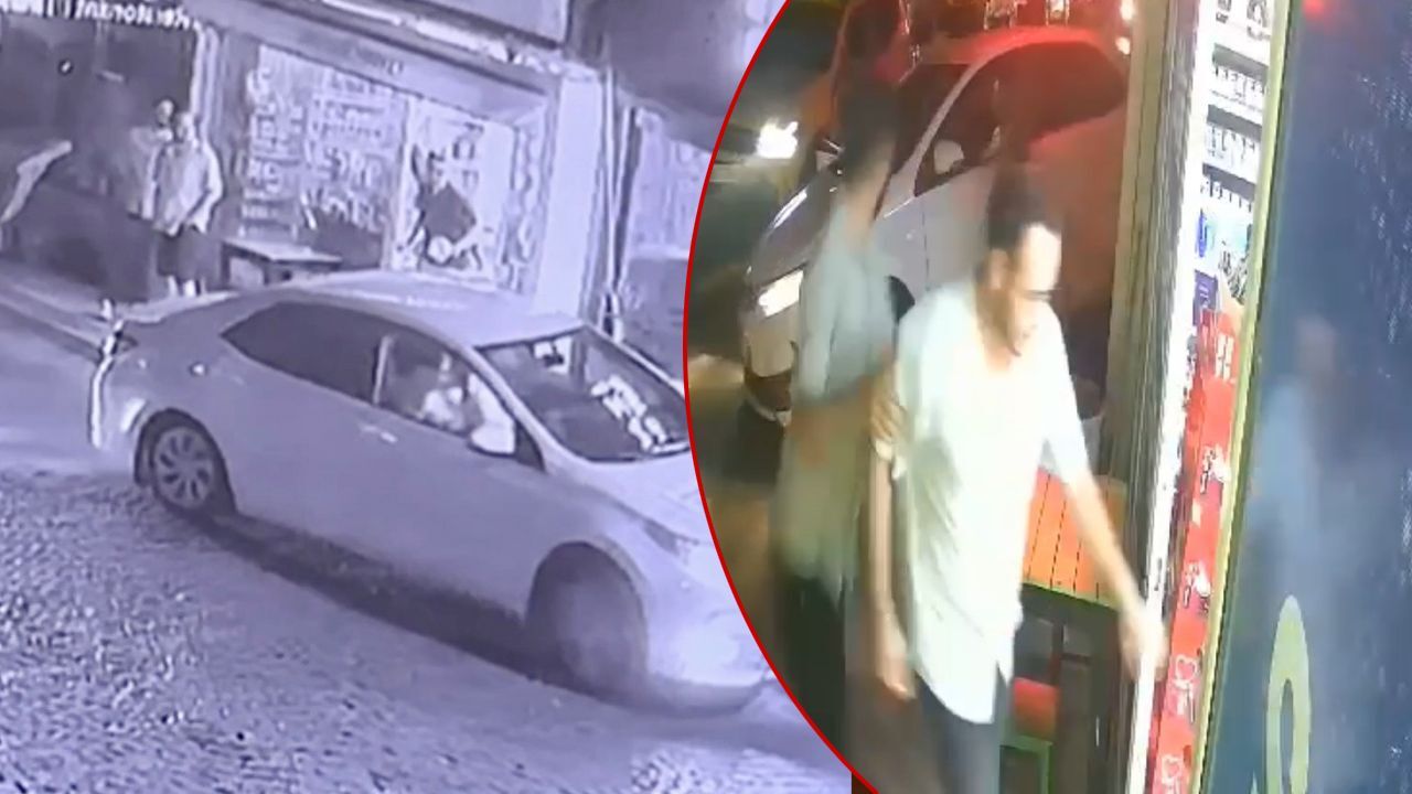 İnsanlar kaçacak yer aradı! Bodrum’da sürücü caddeyi birbirine kattı, o anlar kameraya yansıdı