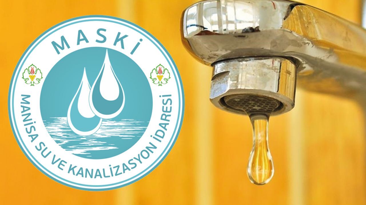 Manisa su kesintisi: MASKİ duyurdu! 19 Ağustos Manisa