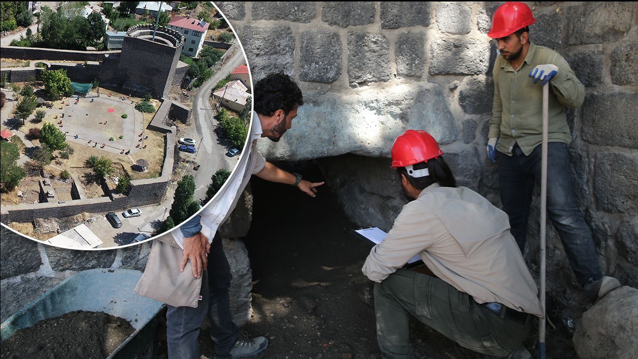 Malazgirt'in geçmişi aydınlanacak: Tarihi kalenin derinlerine iniliyor