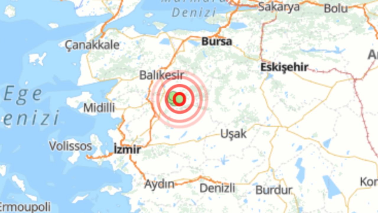 Balıkesir’de deprem mi oldu? 20 Ağustos son depremler