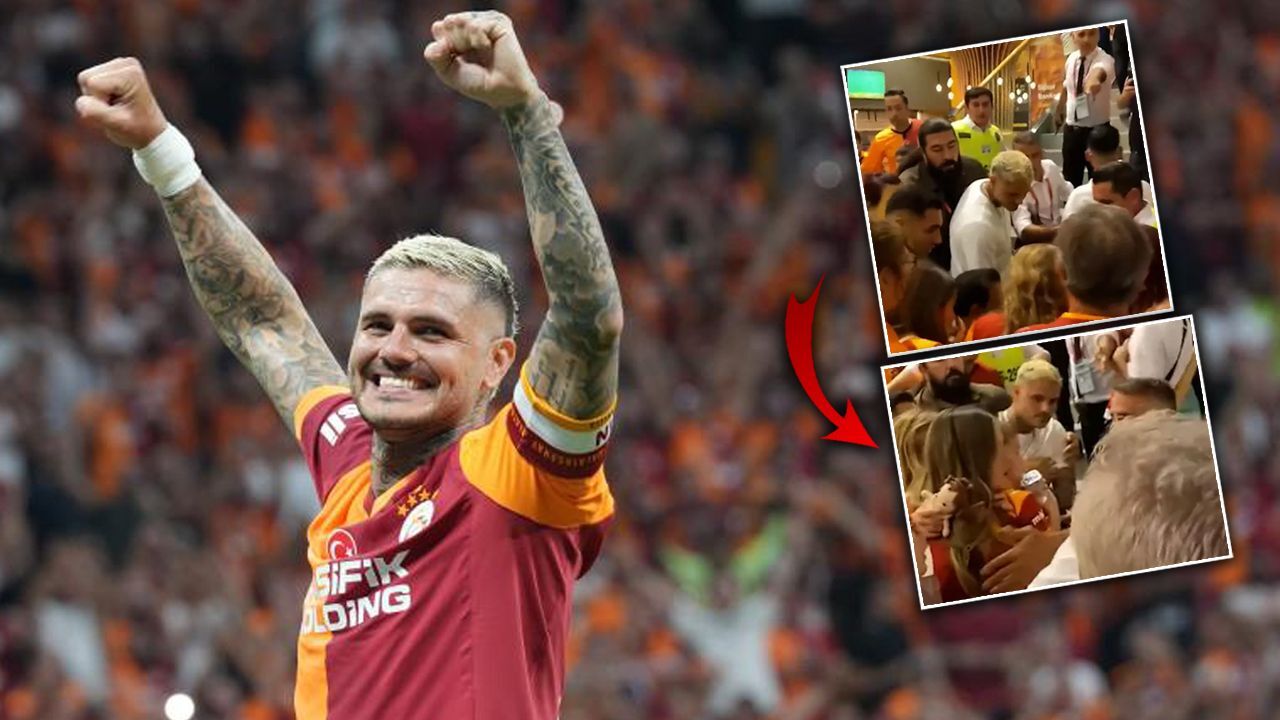 Gazeteci paylaştı: Galatasaray taraftarına kafa attı! Icardi videosu gündem oldu: İşte o anlar...