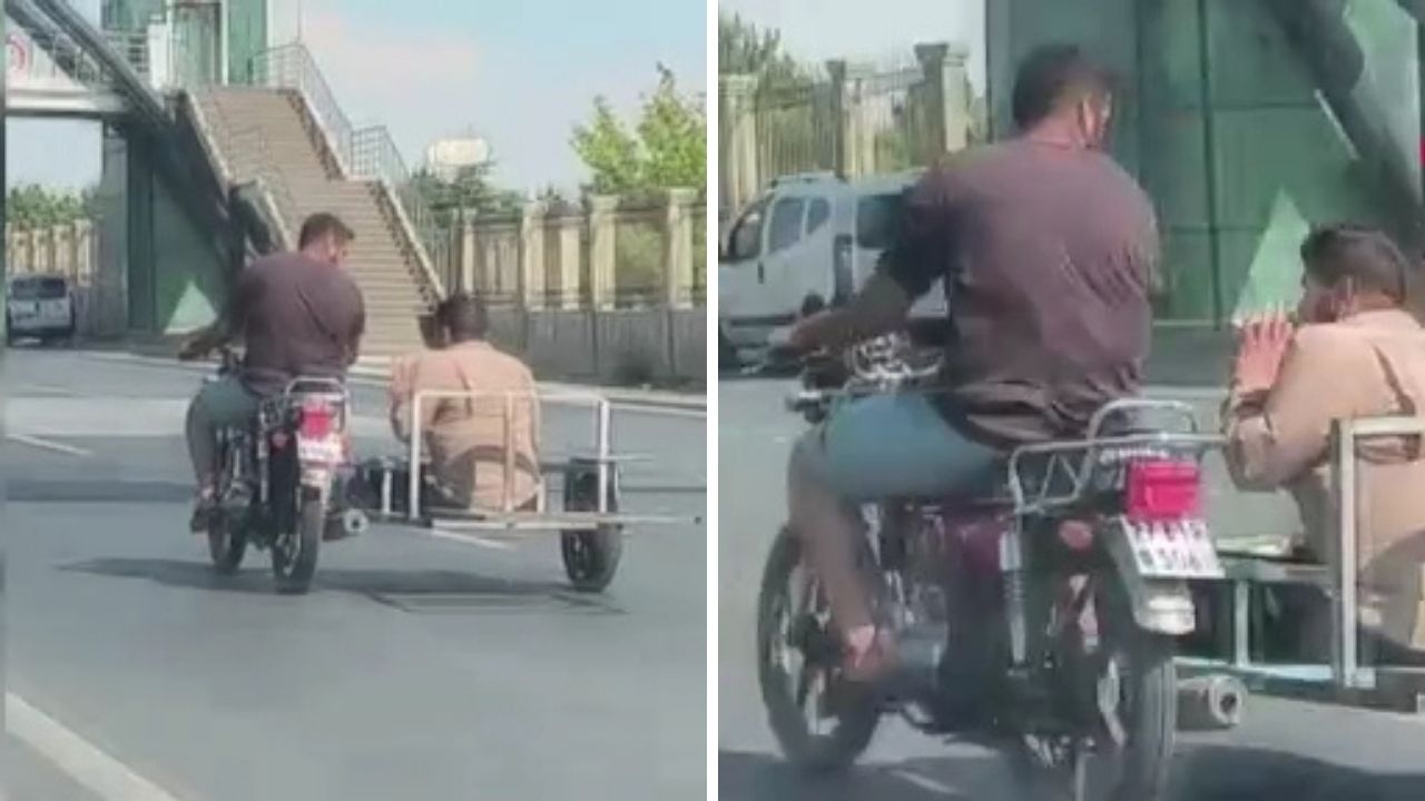 Trafiktekilerin hayatını hiçe saydı! Ankara