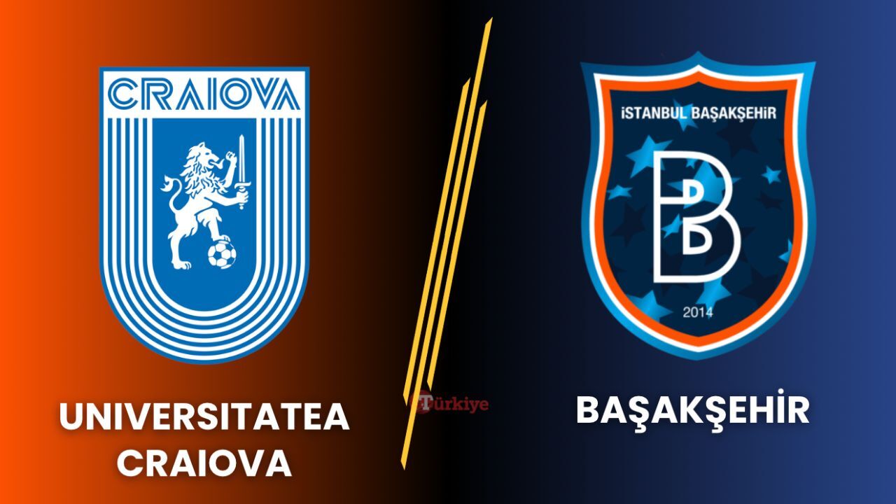 Başakşehir - Universitatea Craiova maç kadrosu açıklandı! İlk 11
