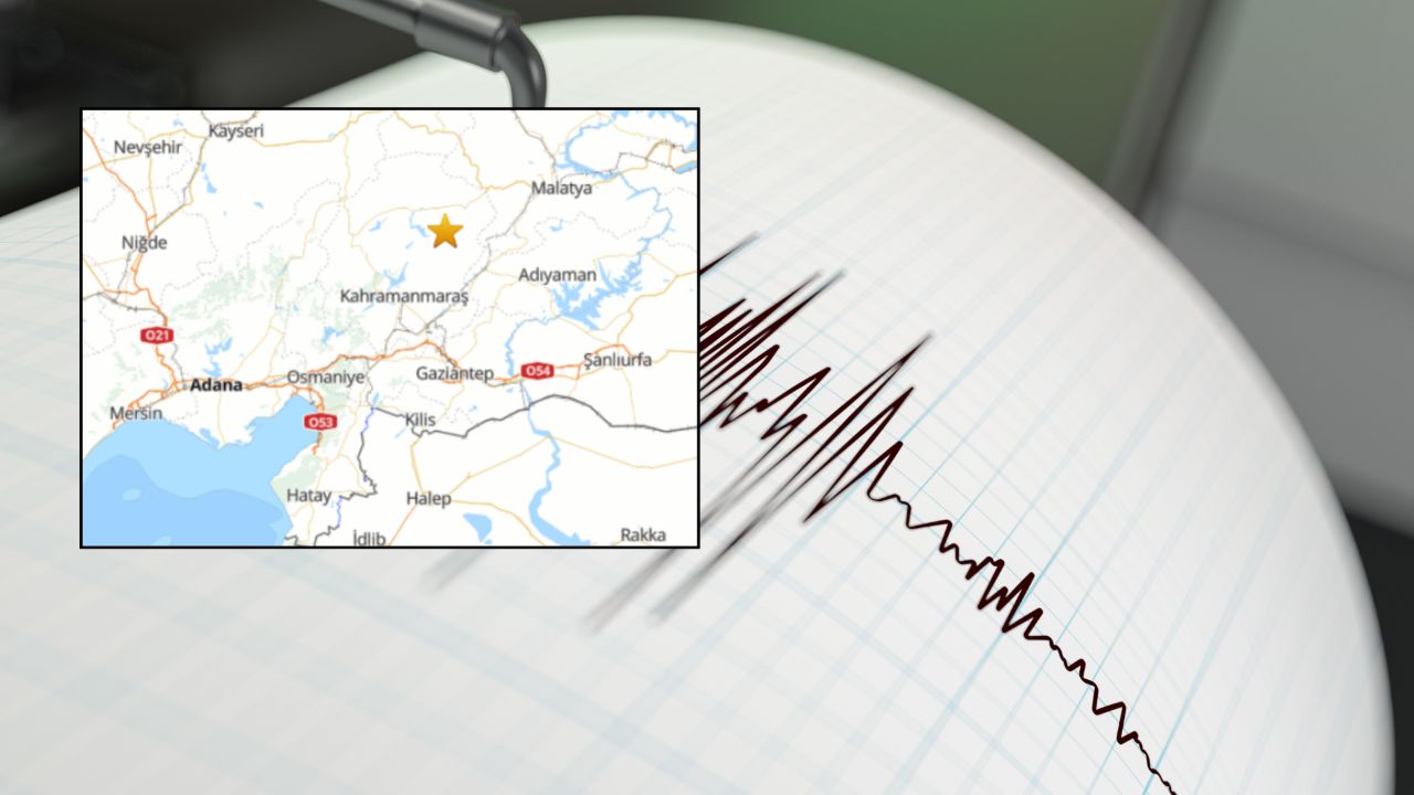 Kahramanmaraş'ta deprem! AFAD şiddetini açıkladı