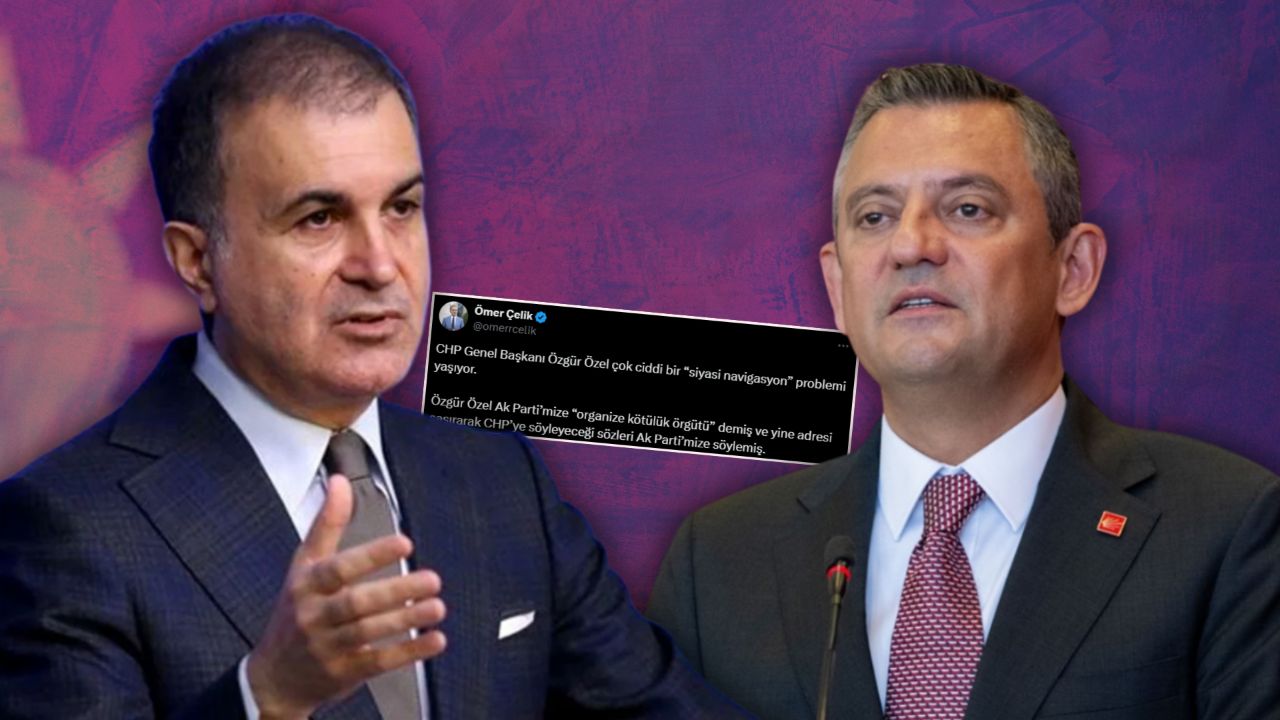 Ömer Çelik'ten Özgür Özel'e sert tepki! 