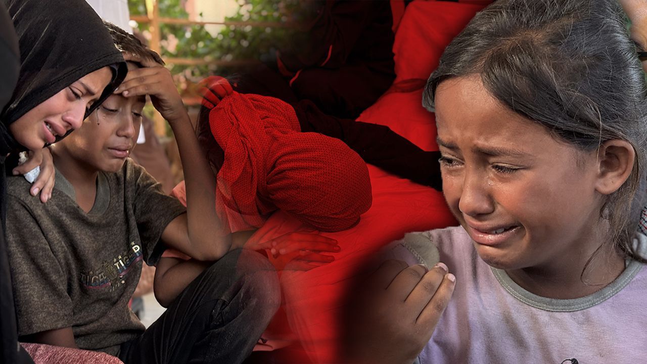 Vahşetin bu kadarına da pes! Kan ve gözyaşı birbirine karıştı... İsrail Gazze