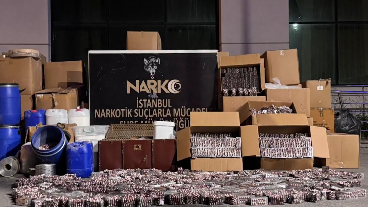 2 kentte büyük operasyon! 3 milyondan fazla uyuşturucu hap ele geçirildi, 9 kişi gözaltında