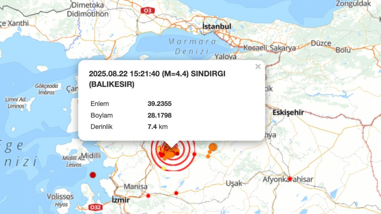 Balıkesir deprem bölgesi mi, aktif fay hattı var mı? Balıkesir deprem risk haritası