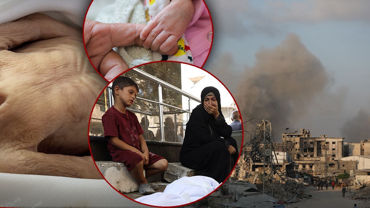 İsrail çadırlara saldırdı, ölü sayısı artıyor! Gazzeli bebekler hayata tutunmaya çalışıyor