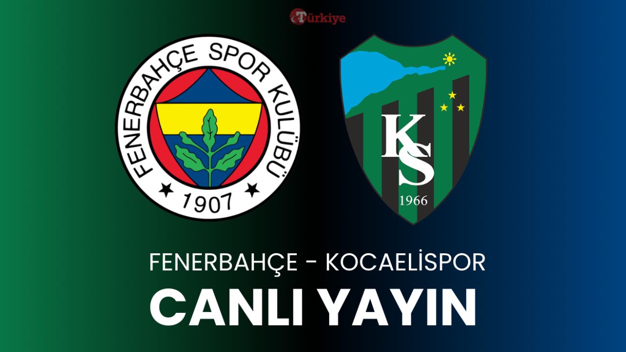 İlk 11 belli oldu! Fenerbahçe - Kocaelispor maçı hangi kanalda, şifresiz mi yayınlanacak?