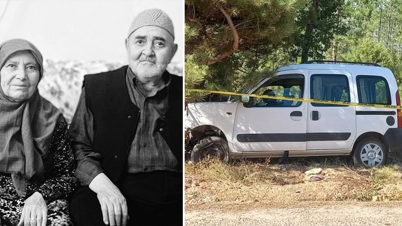 Kahreden kaza! Yaşlı çift aynı kazada hayatlarını kaybetti