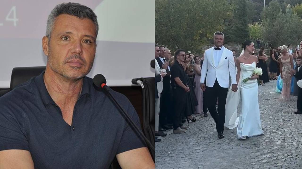 Assos’ta görkemli düğün! Kızını evlendiren Saadettin Saran gözyaşlarına boğuldu