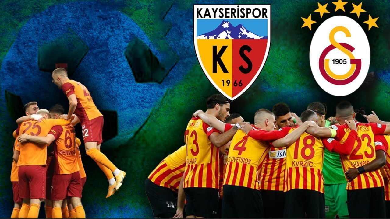 İlk 11'ler belli oldu! Kayserispor Galatasaray maçı hangi kanalda, nereden izlenir?