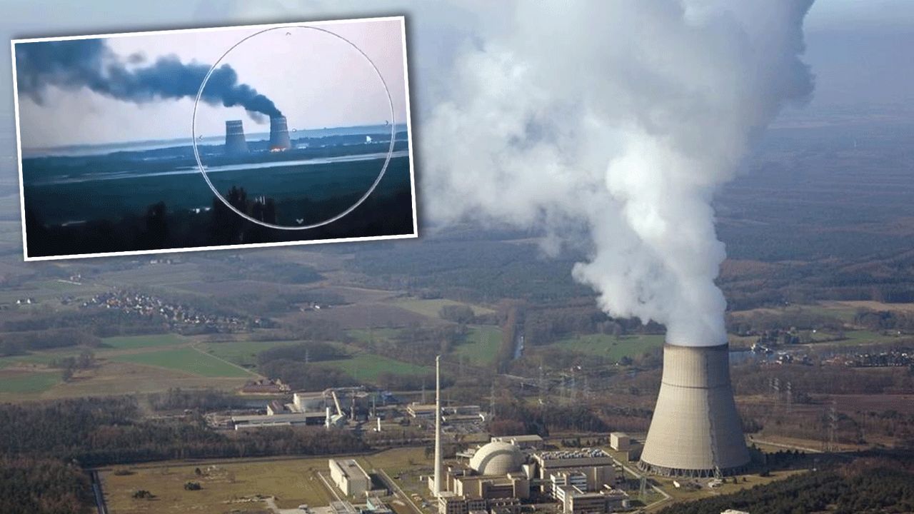 Nükleer santralde yangın çıktı! Rusya 