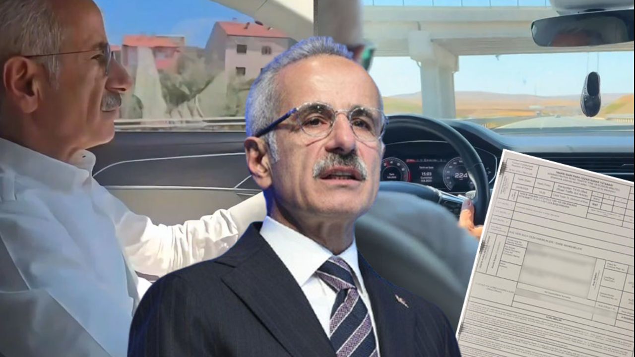 Bakan Uraloğlu'na 9 bin 267 liralık aşırı hız cezası! 
